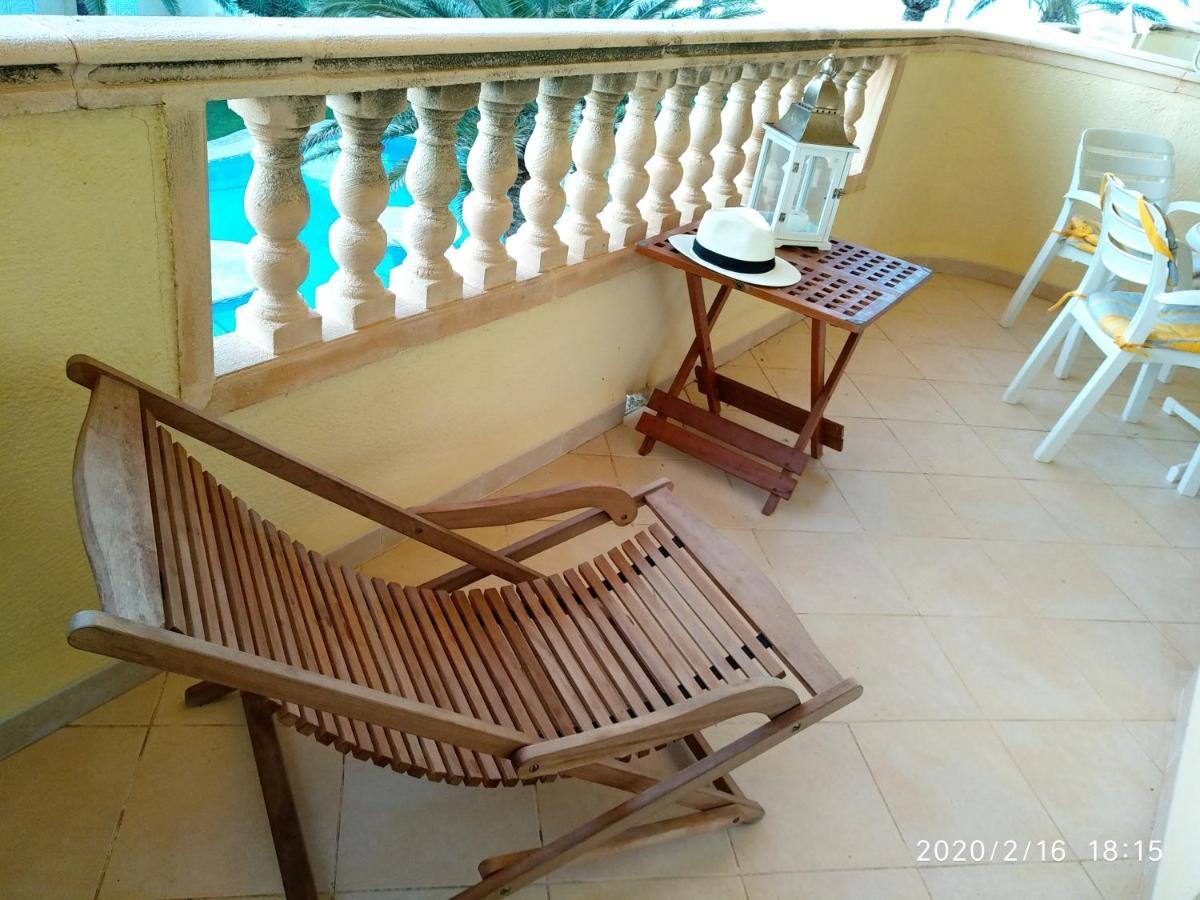 Estupendo Apartamento En Primera Linea De Playa Y Con Vistas Al Mar Dénia Buitenkant foto