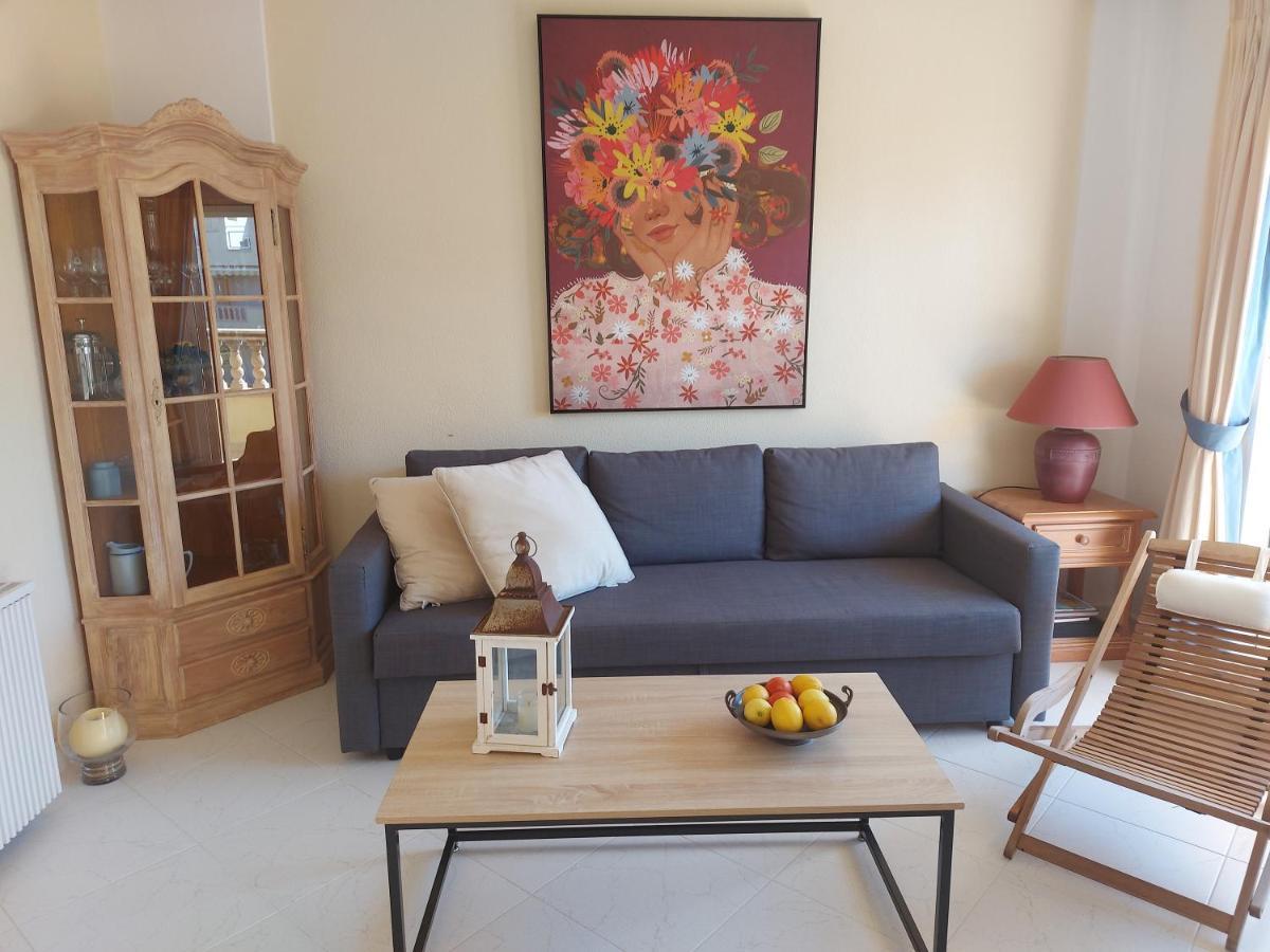 Estupendo Apartamento En Primera Linea De Playa Y Con Vistas Al Mar Dénia Buitenkant foto